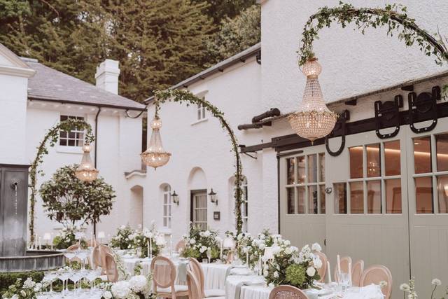 Wedding Breakfast Courtyard