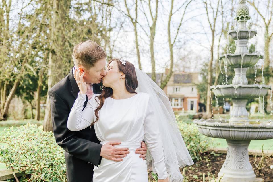 Bride and groom