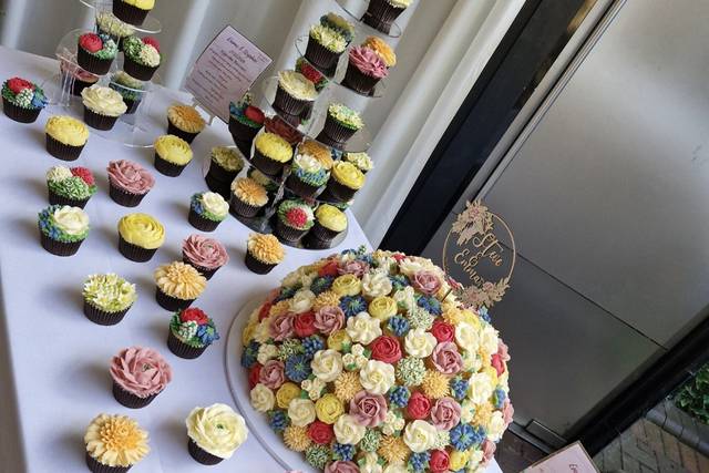 Wildflower theme showstopper