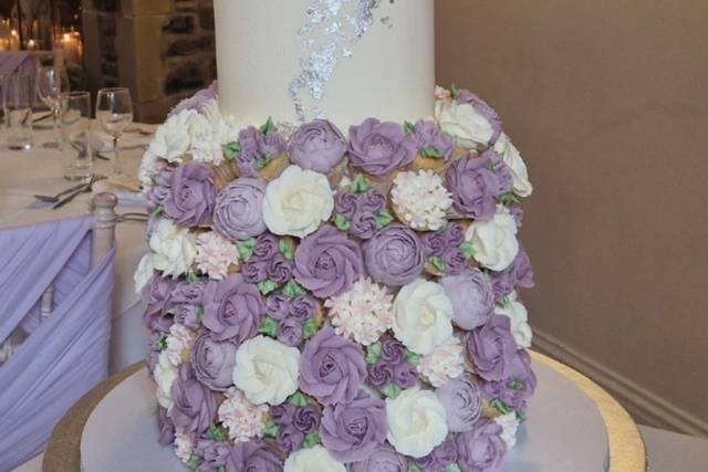 Wisteria and silver theme