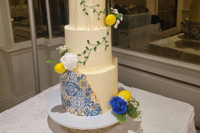 Amalfi-inspired 3 tier