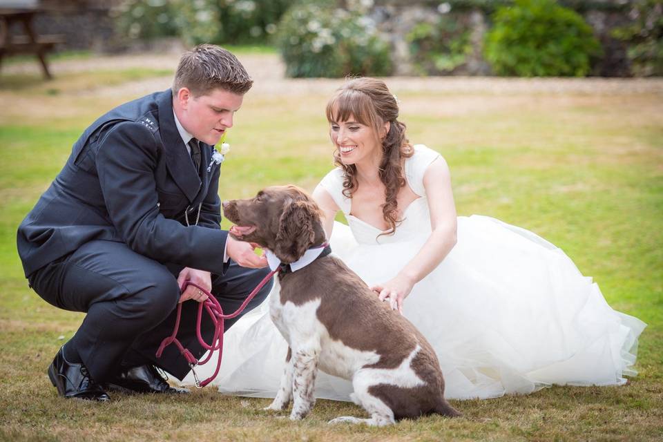 Dogs are welcome - Light Source Weddings