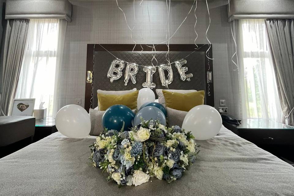 Bridal Suite decorated