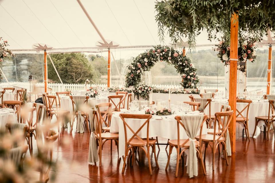 Lakeside Marquee Wedding