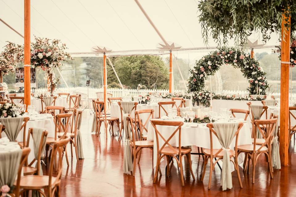 Wedding by the lake