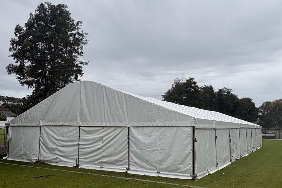 Exterior White Marquee