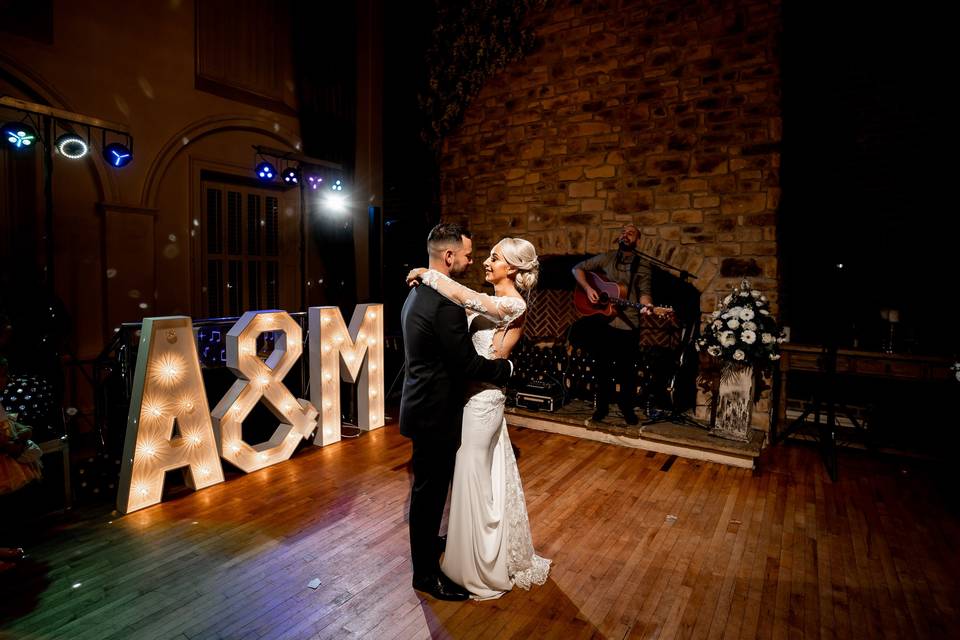 Floral Chapel First Dance