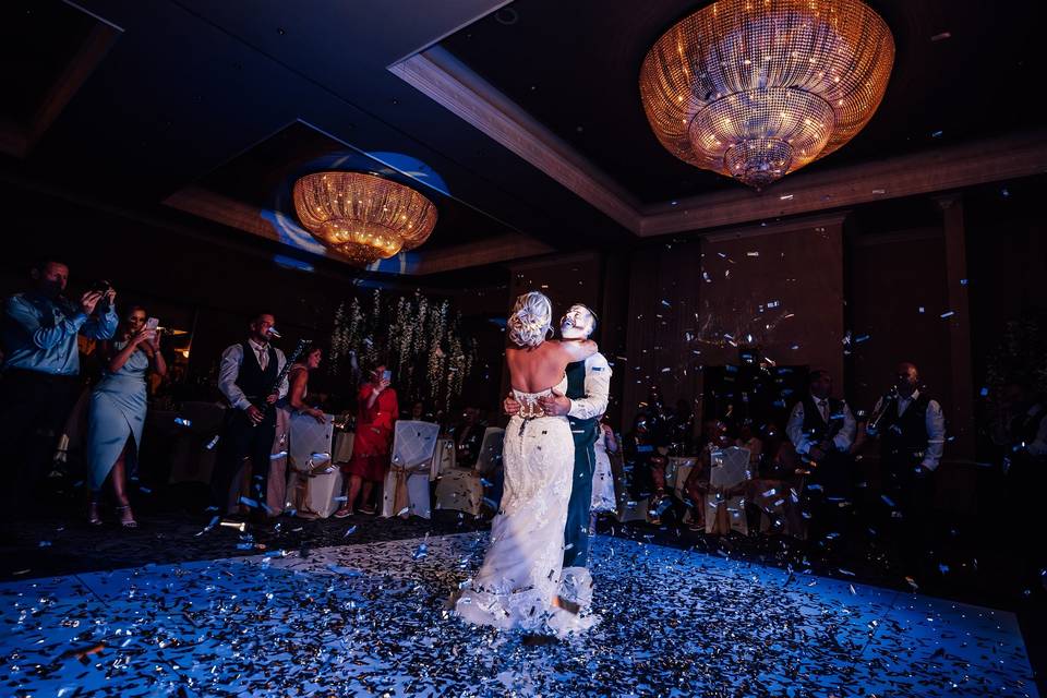 First Dance Confetti Shot