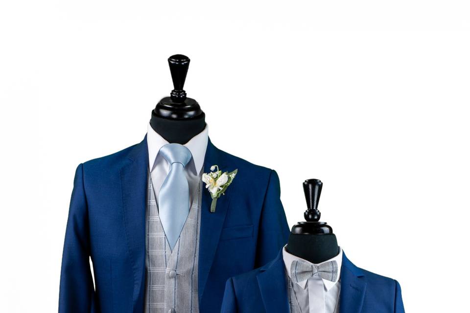 Boys Cobalt Blue Suit