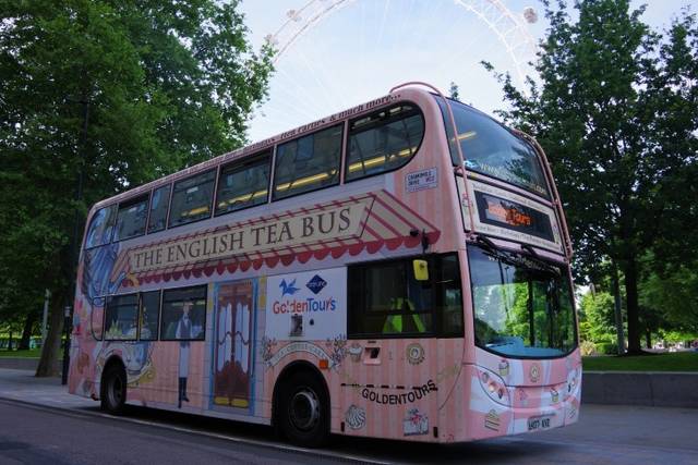 Double Deck Afternoon Tea Bus