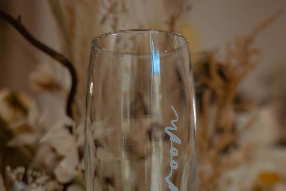 Personalised glassware