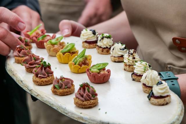 Palate-pleasing hors d'oeuvres