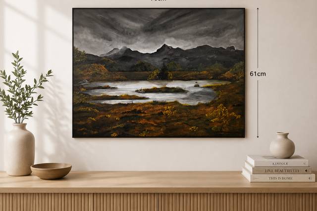 Storm Over The Peaks