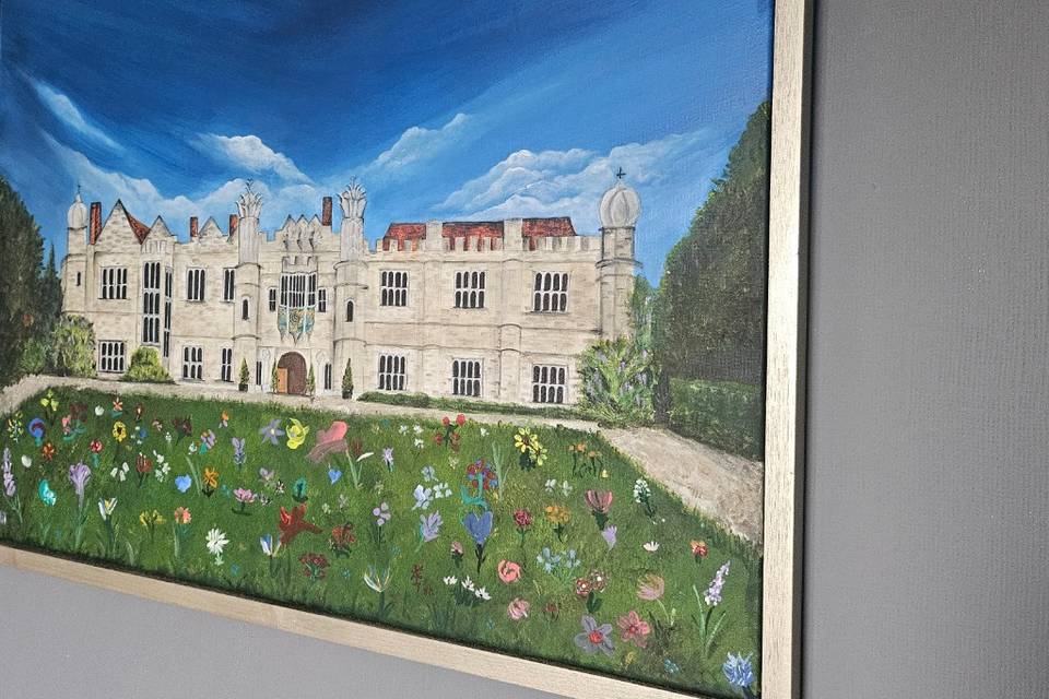 A one-of-a-kind painting