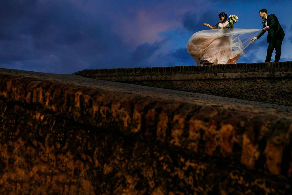 Couple at sunset - Martin James Photography & Videography