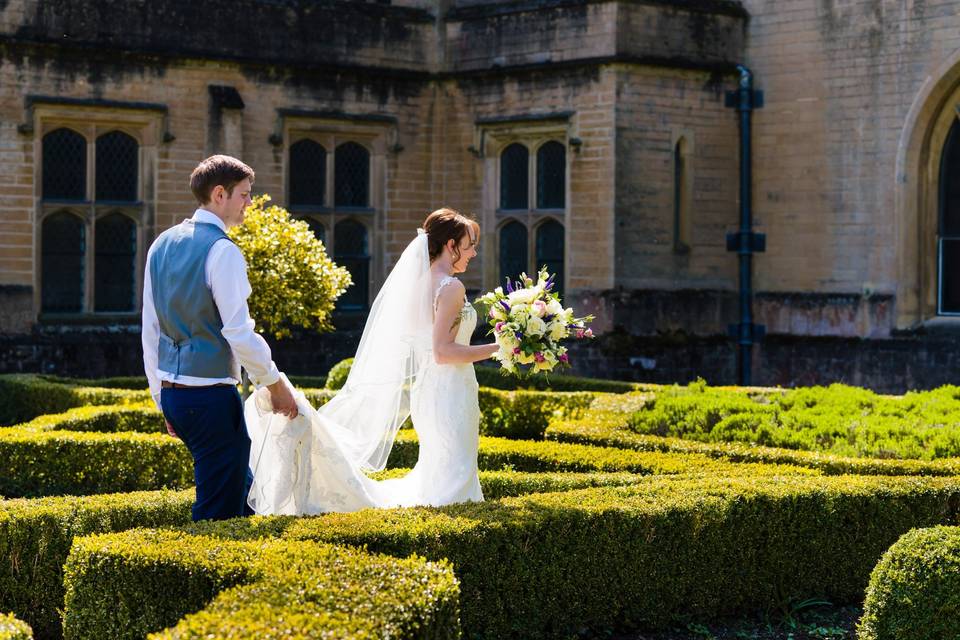 Newstead Abbey - Spanish Gardens - Martin Cheung Photography