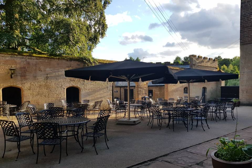 Newstead Abbey - Evening Courtyard