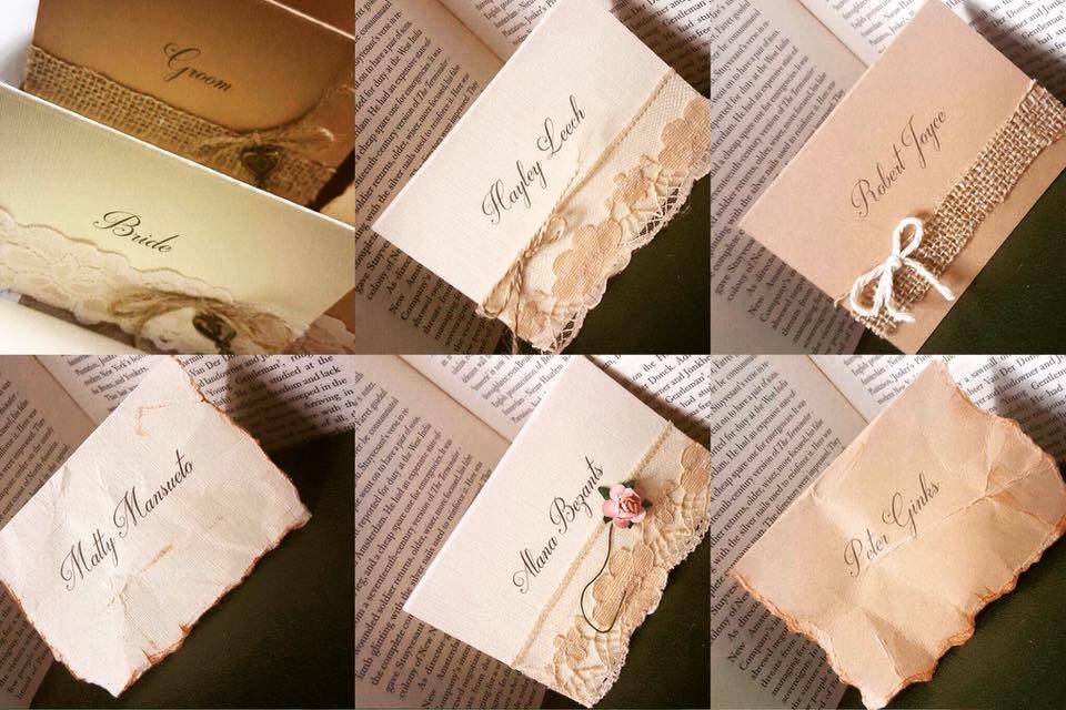 Guest Place Seating Cards