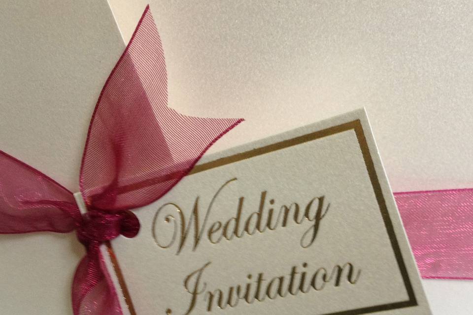 Pocket fold invitation