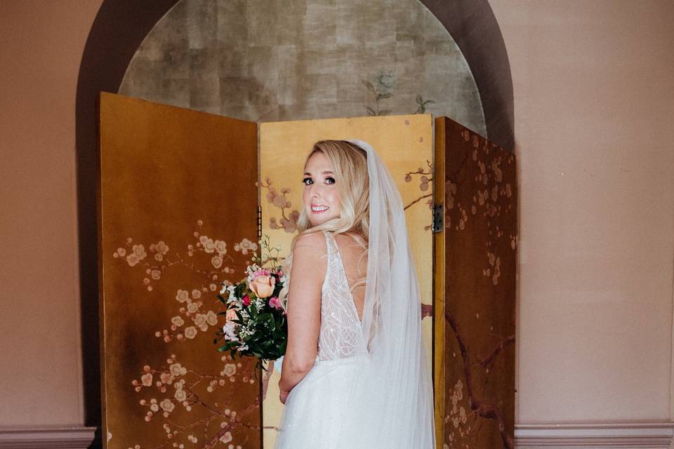 Bride Over The Shoulder