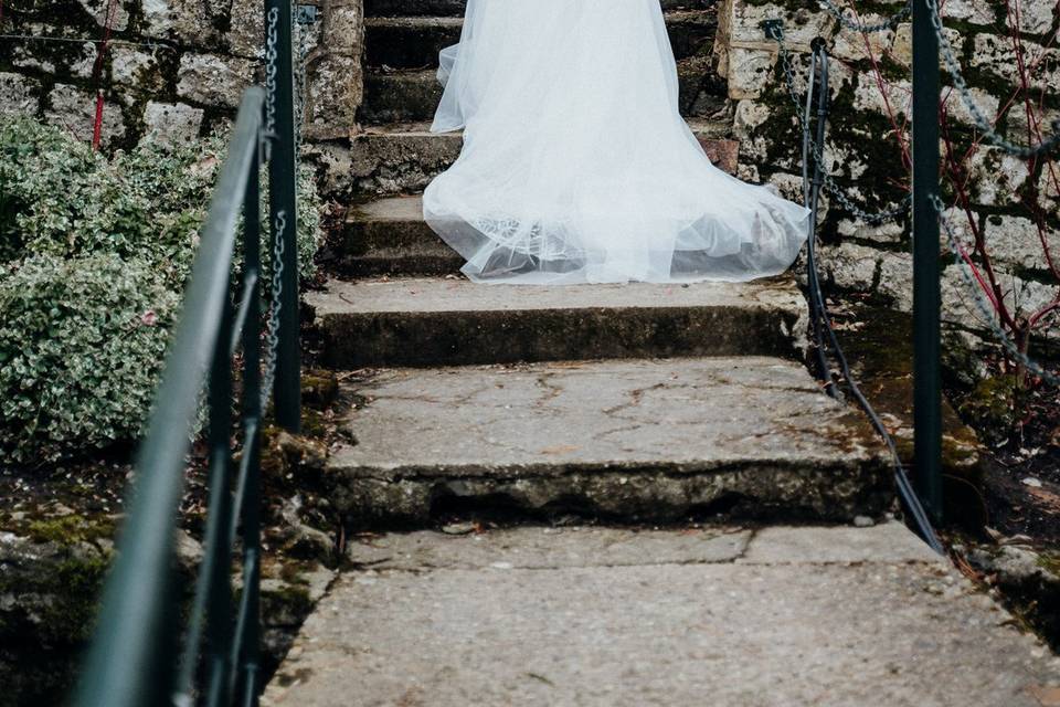 Bride On Bridge