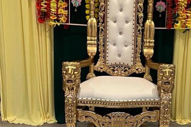 Throne Chair by Leading Hire