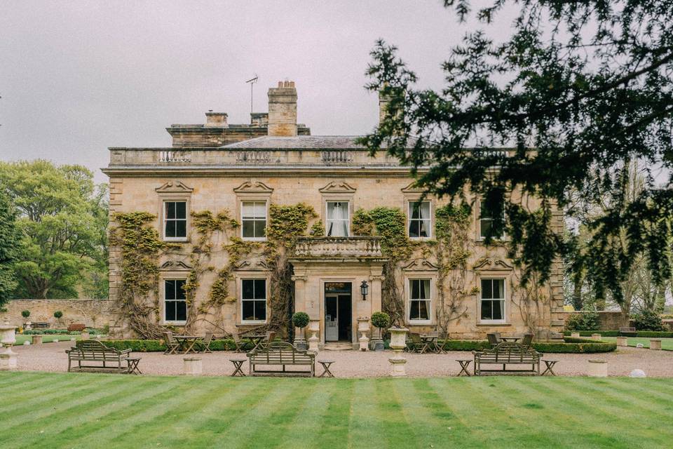 Exterior of Eshott Hall