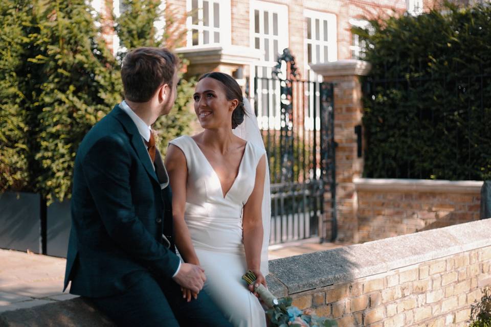 Wedding on the thames