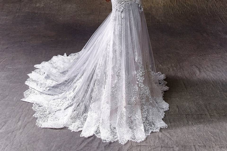 Unique wedding dress