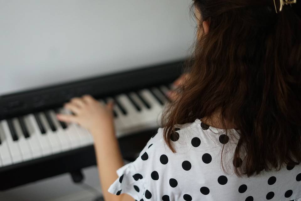 Piano for wedding ceremony