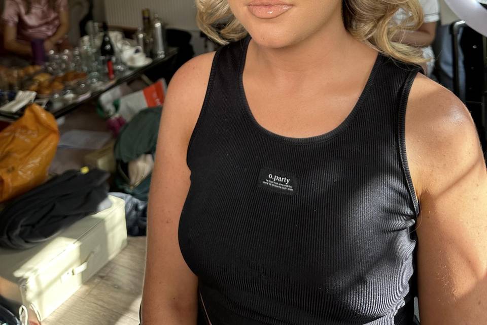 Bridesmaid makeup