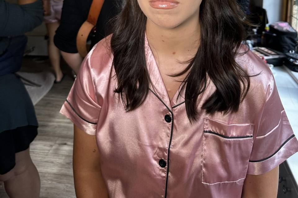 Bridesmaid makeup