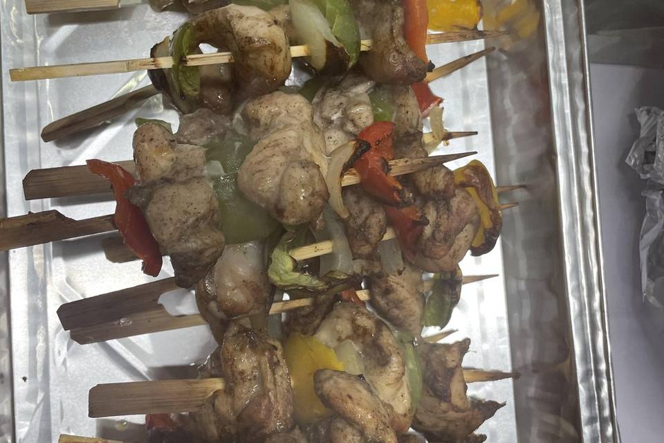 Jerk skewers