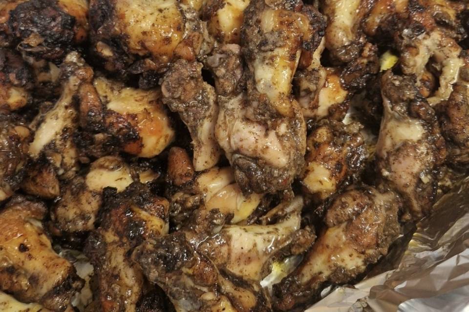 Jerk chicken wings