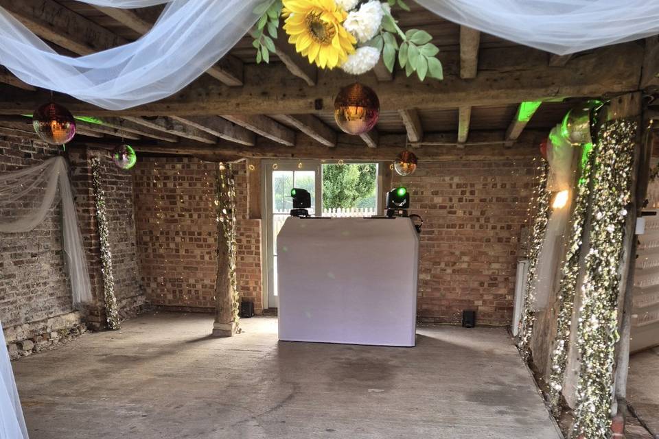 Barn wedding