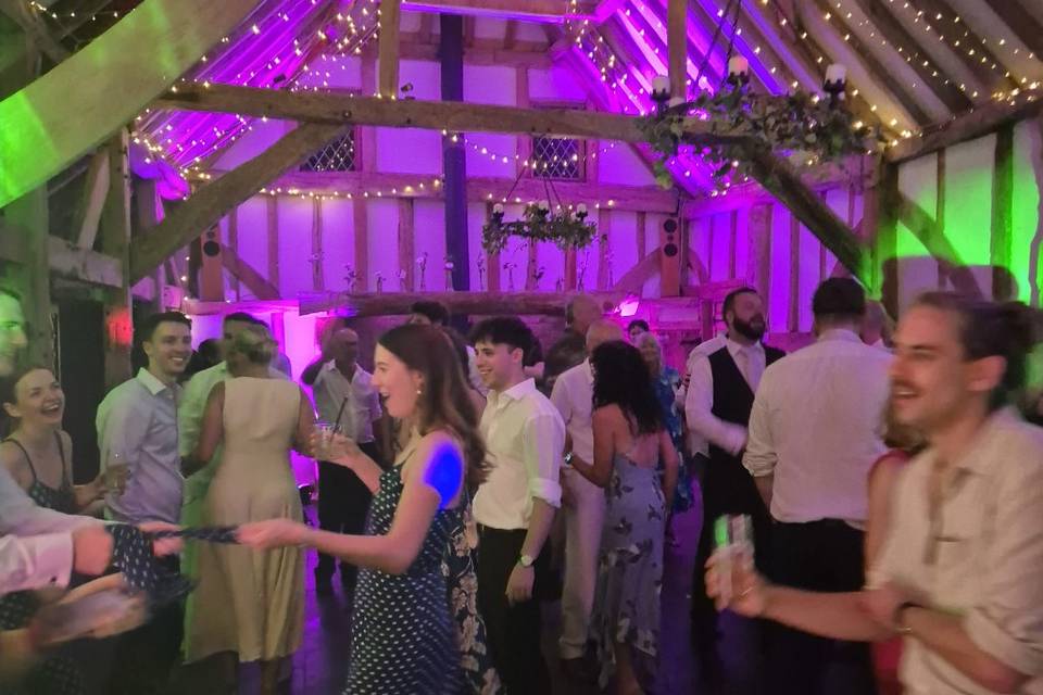 Private barn wedding