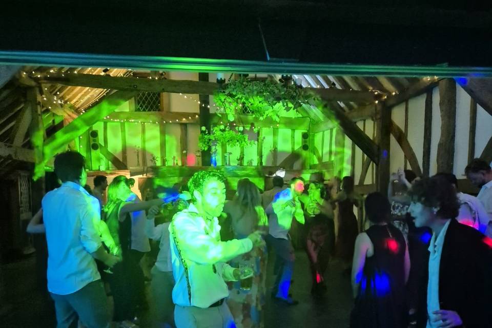 Private barn wedding