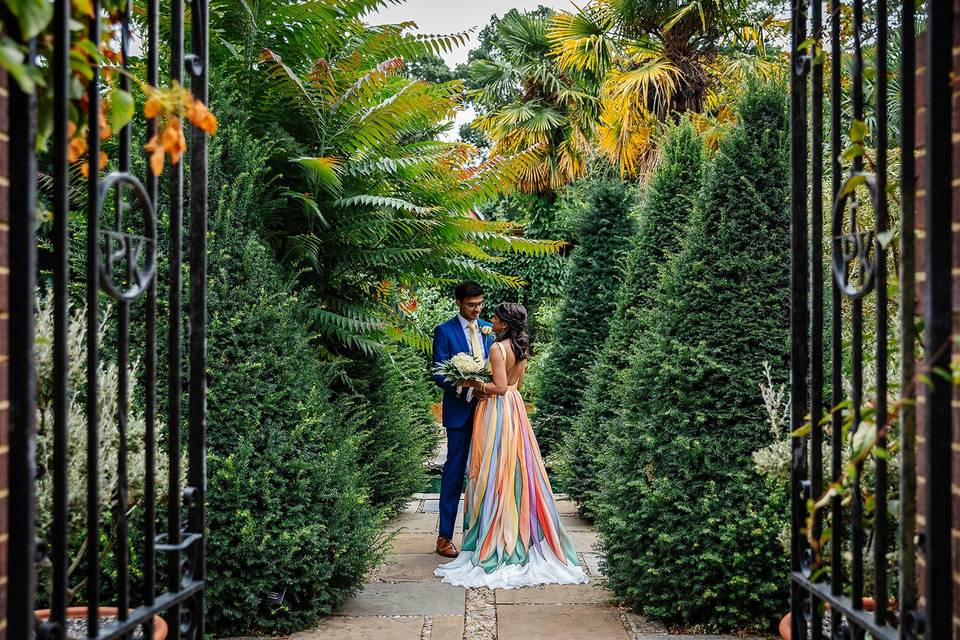 Photos in the gardens