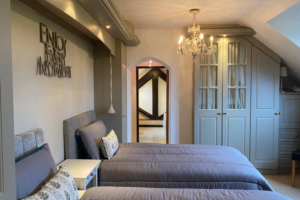 Twin beds