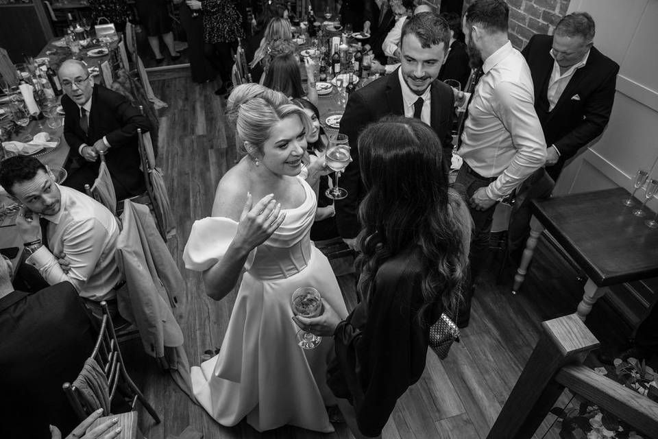 Wedding day moments