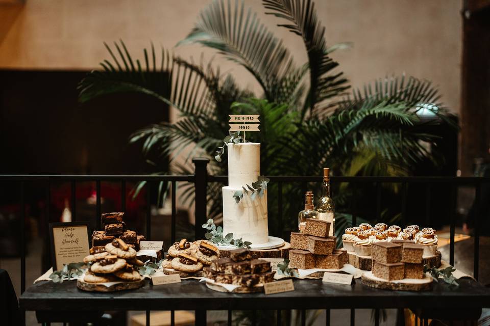 Dessert table