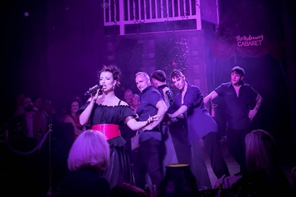 Live Vocals and Acrobatics