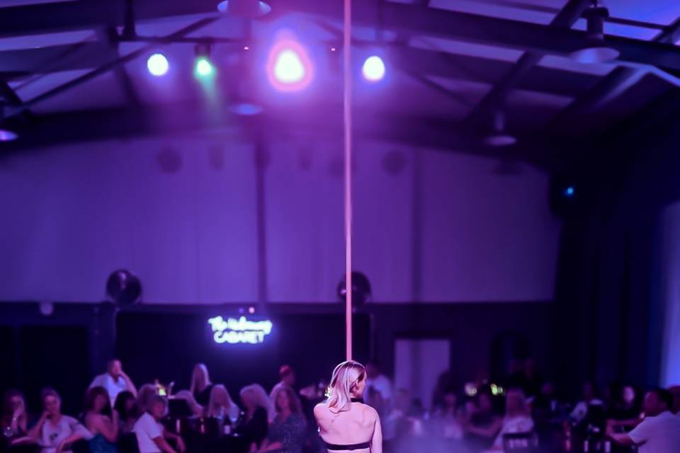 Cheeky Female Aerialists