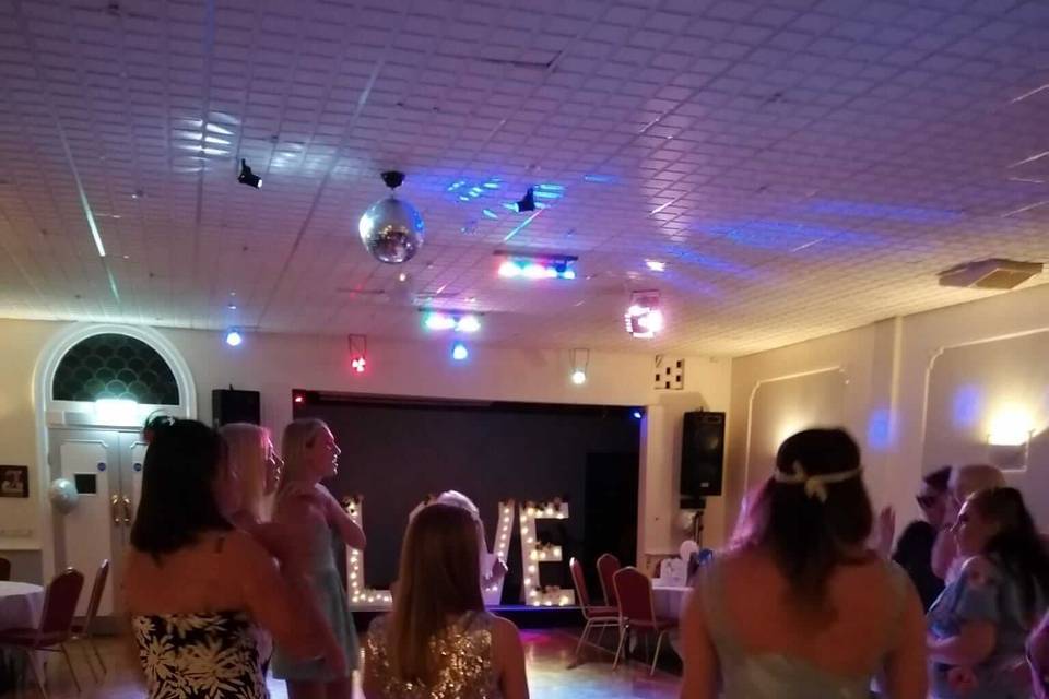 Wedding disco