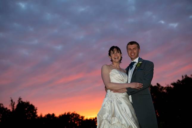 Bride and Groom formal