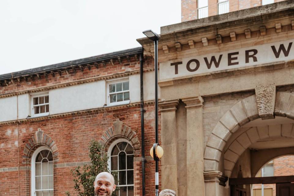 Leeds city centre wedding