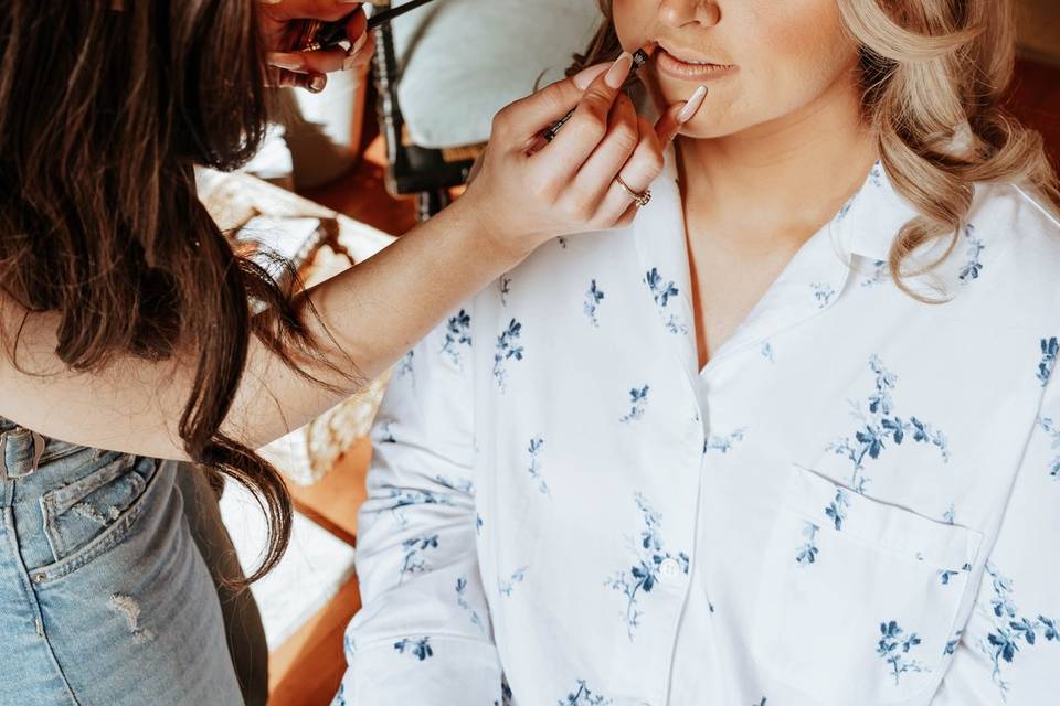 Bridal prep The Hovels