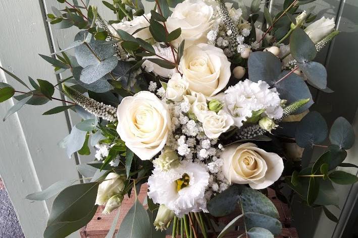 Classic Ivory & white bridal