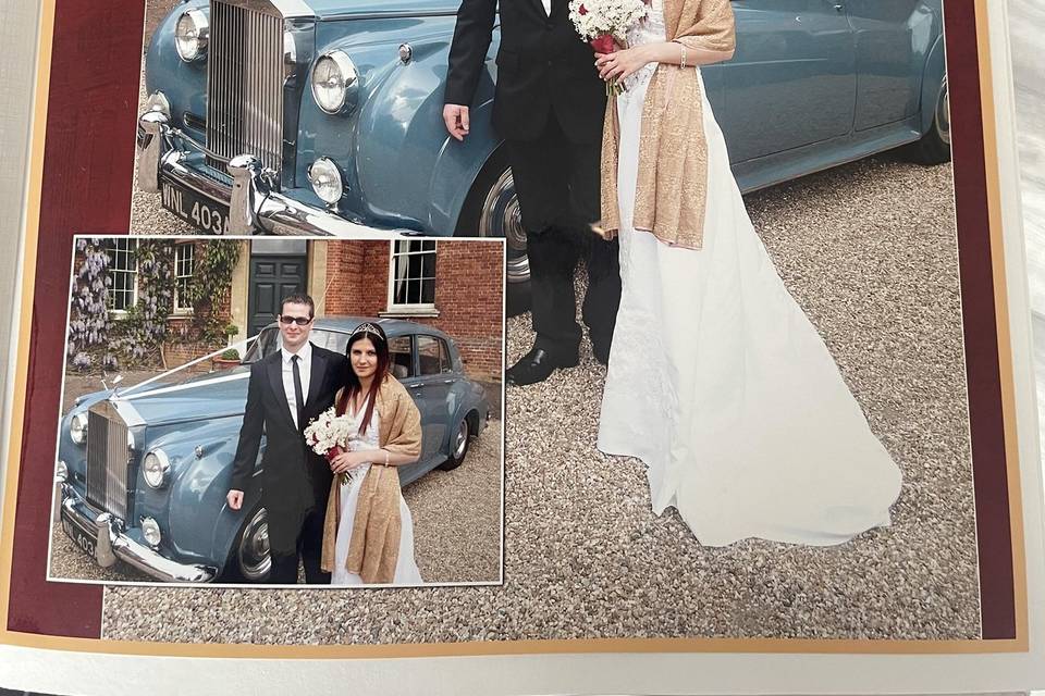 Classic car weddings