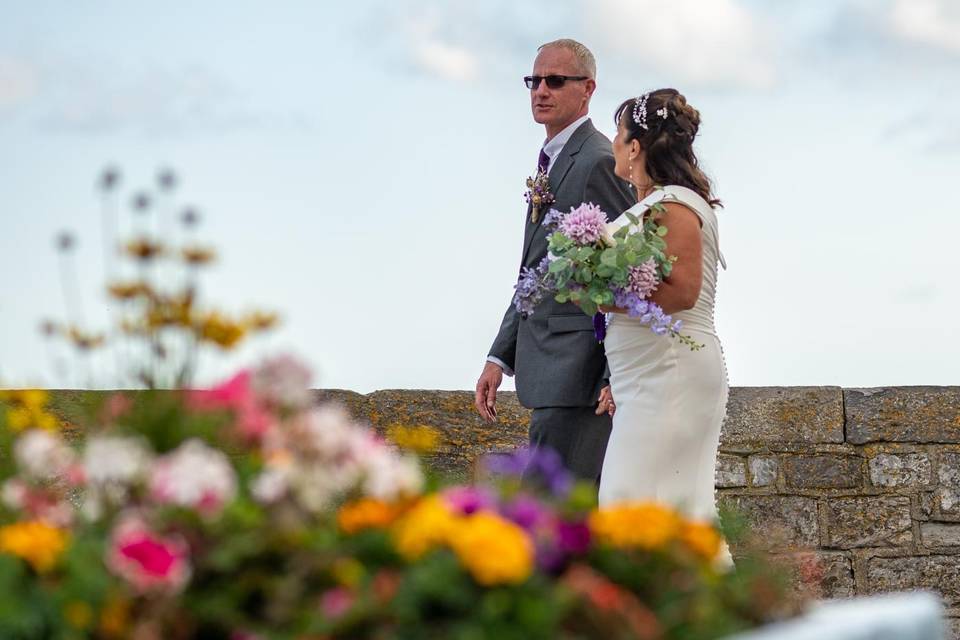 Bride and groom